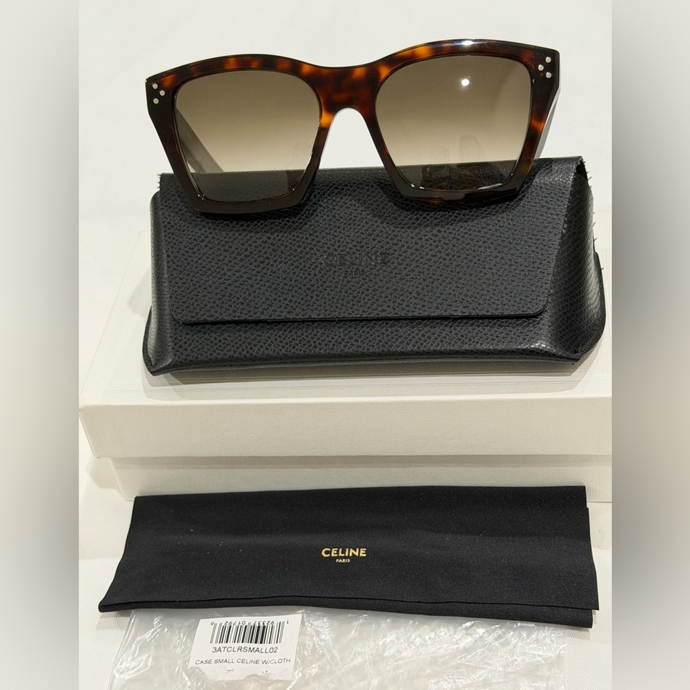 Celine Tortoise Shell Sunglasses